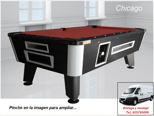 BILLAR MODELO CHICAGO, PRECIO DE VENTA desde 1200 �